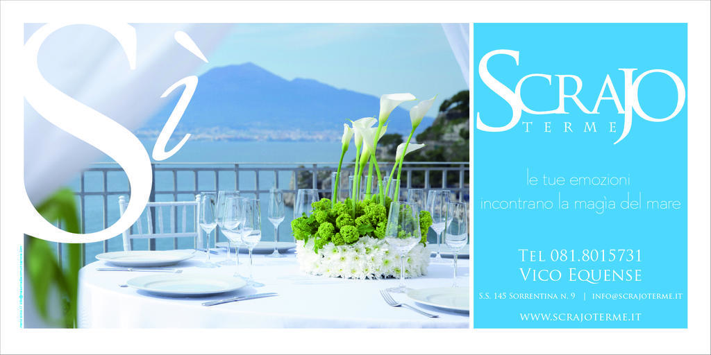 Hotel Scrajo Wellness & Mineral Spa Neapolitan Riviera Exterior foto